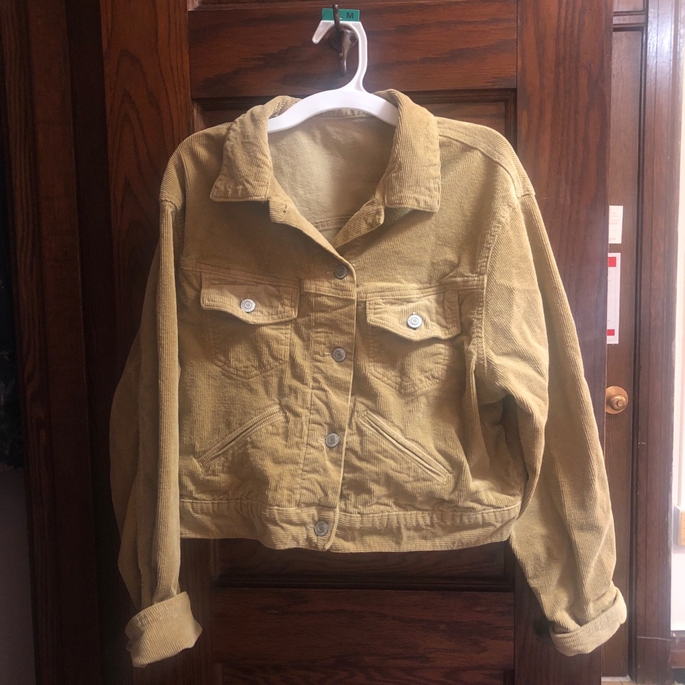 Brandy Melville Oversized Corduroy Jacket